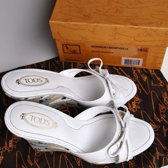 Tod's Shoes Tods Zeppa Sleeper Wedge Sandals Poshmark